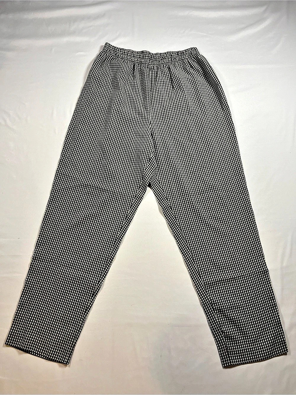 Women's Checkered Straight Leg Pants